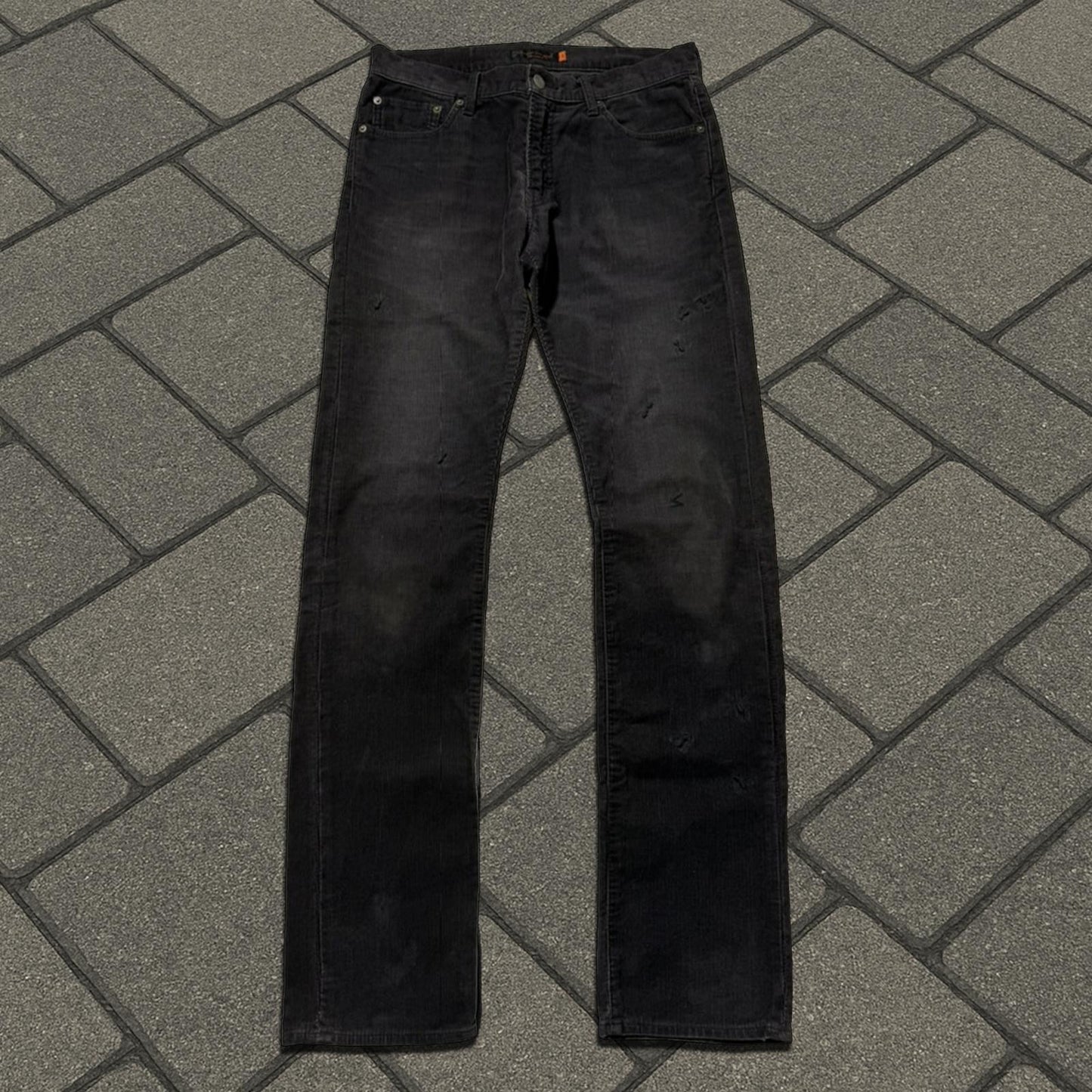 AW06 Undercover BBV Black Corduroy Bug Pants