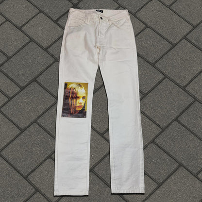 AW18 Raf Simons Christiane F ‘Wet Hair’ Denim