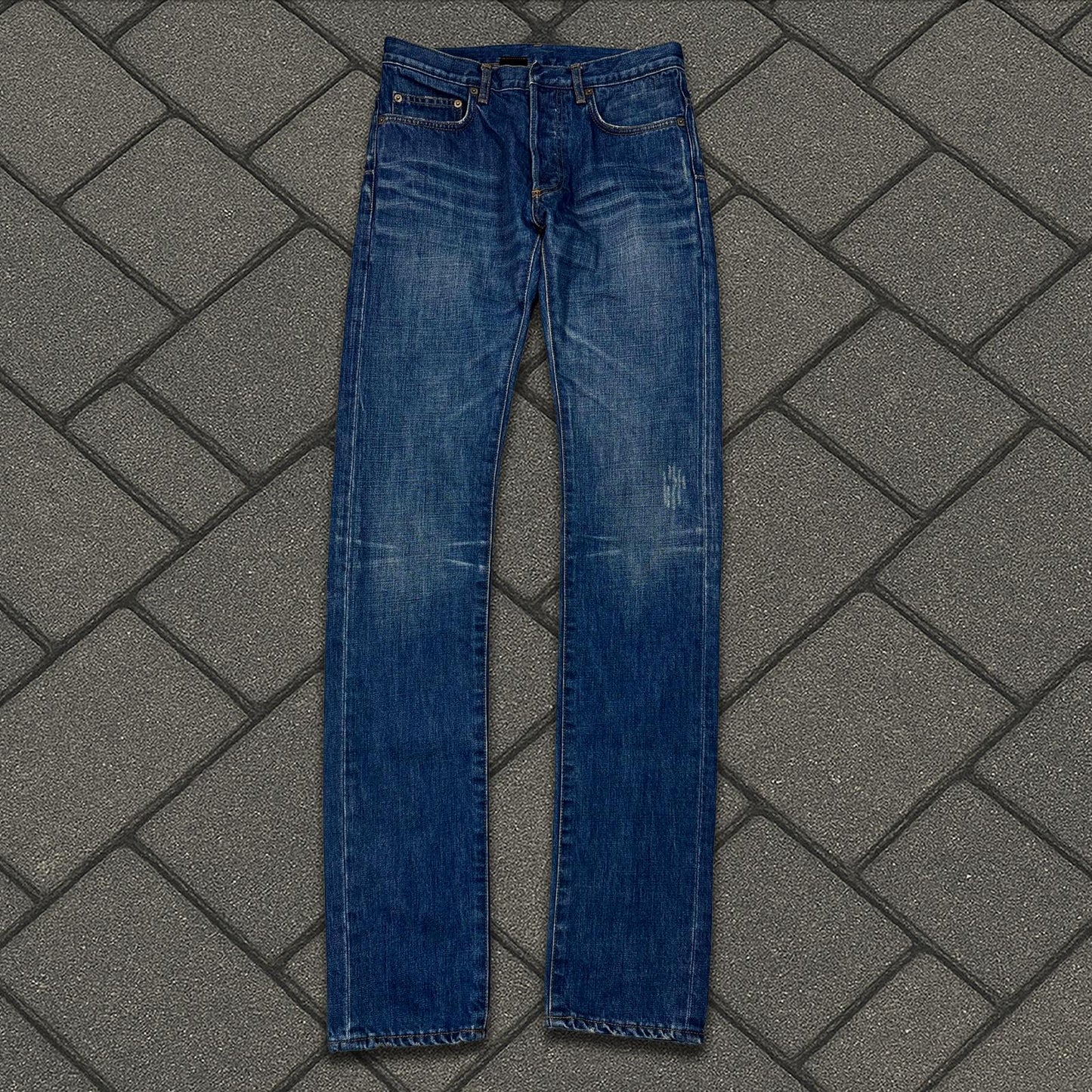 AW03 Dior Homme Blue Clawmark Denim