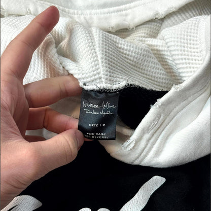 AW05 Number Nine White Fender Hoodie
