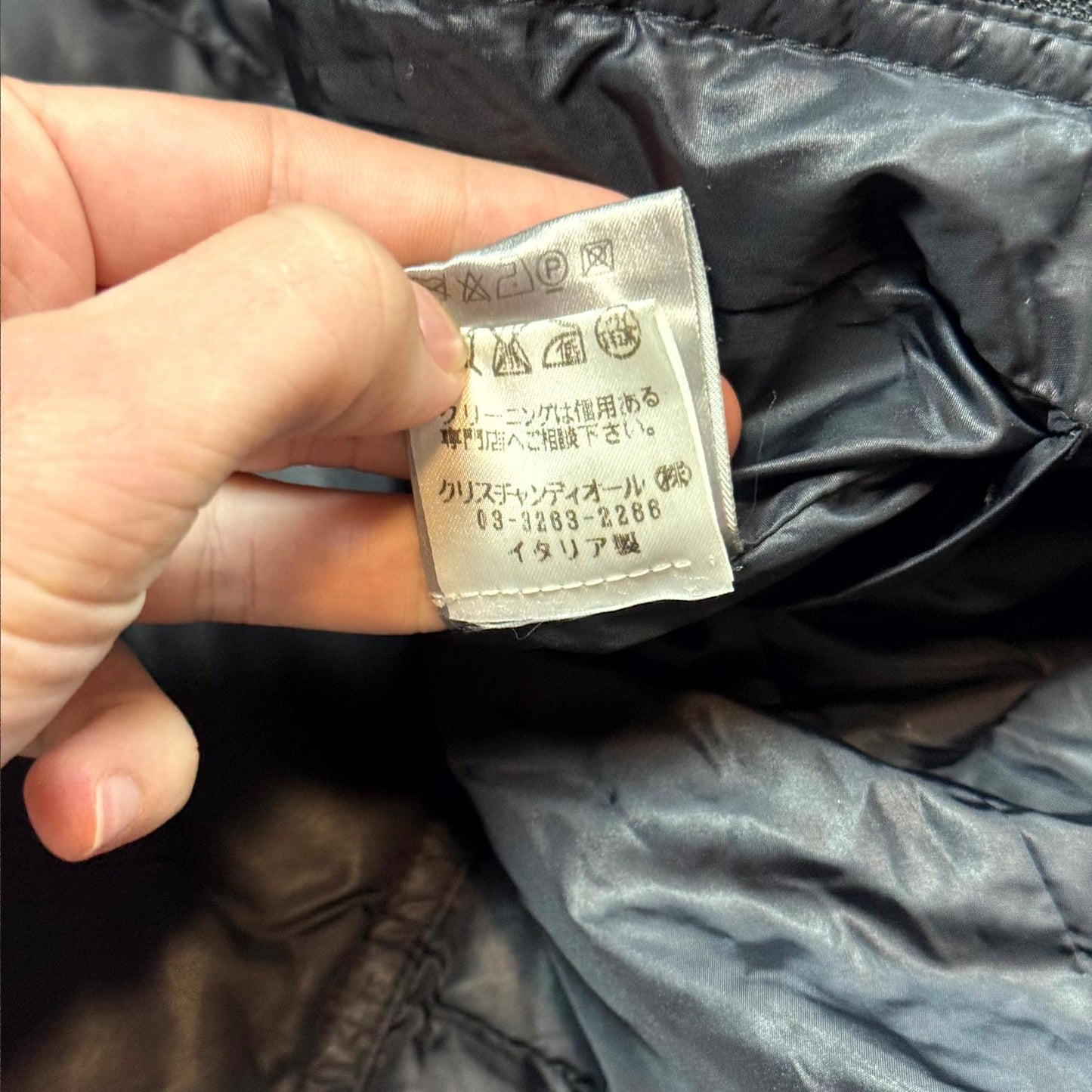 AW06 Dior Homme Bat Puffer