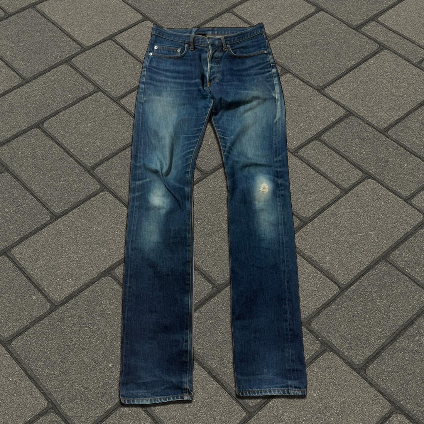 Dior Homme Blue Skinny Denim