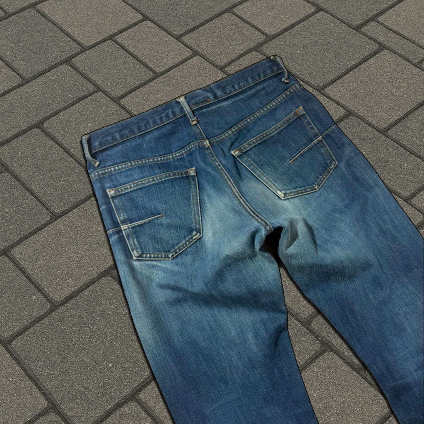 Dior Homme Blue Skinny Denim