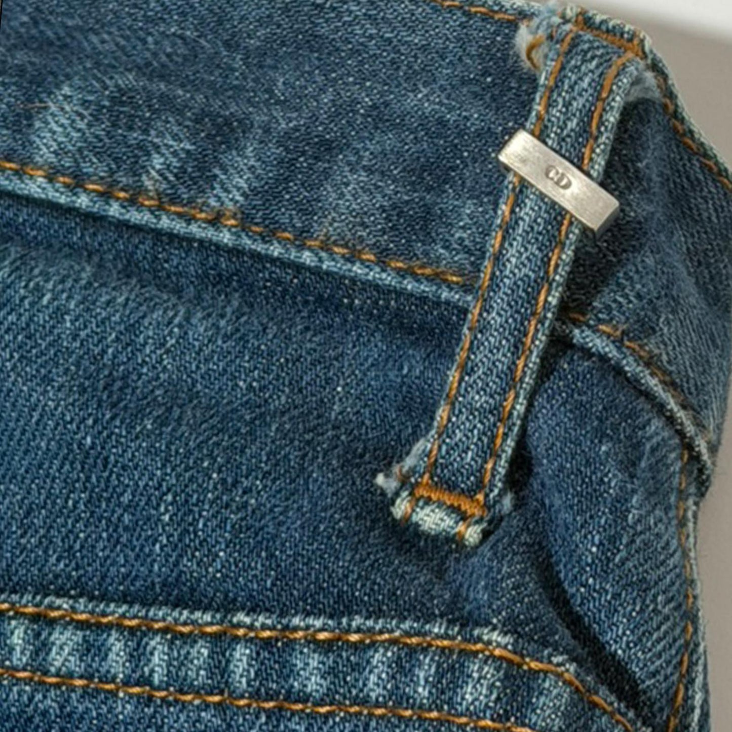 Dior Homme Blue Skinny Denim