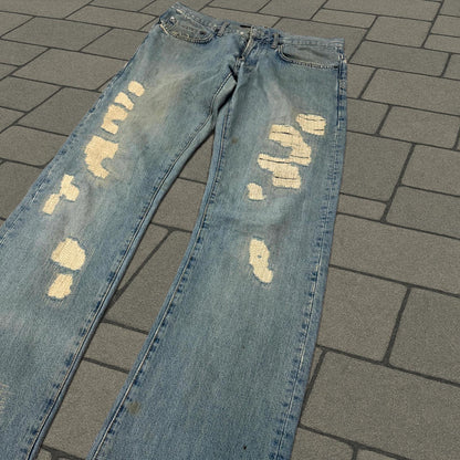 SS06 Dior Homme Crash Denim