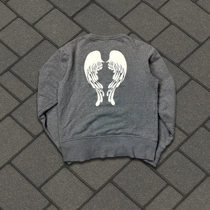 AW96 Beauty Beast Angel Wings Crewneck