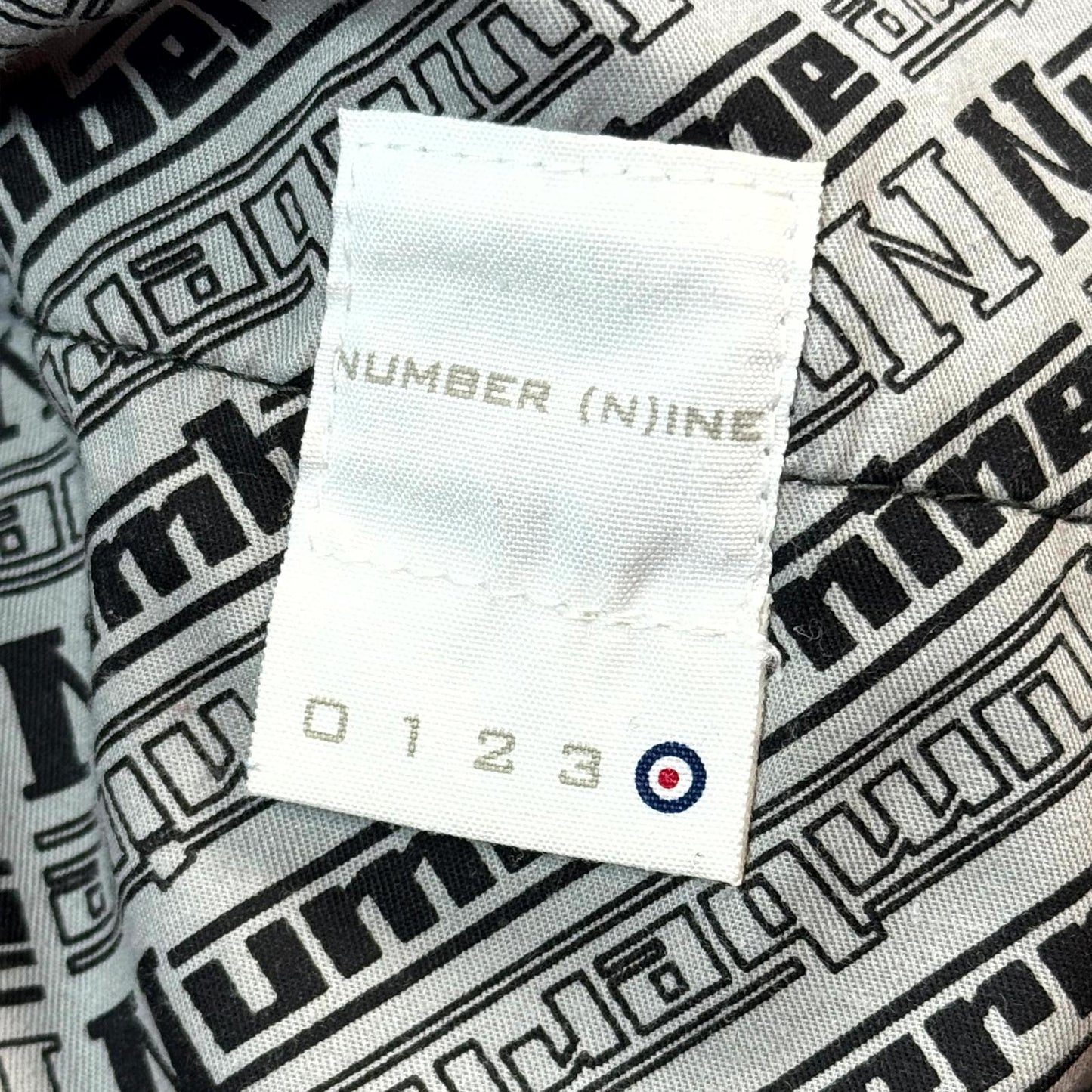 AW00 Number Nine Dotted Pants