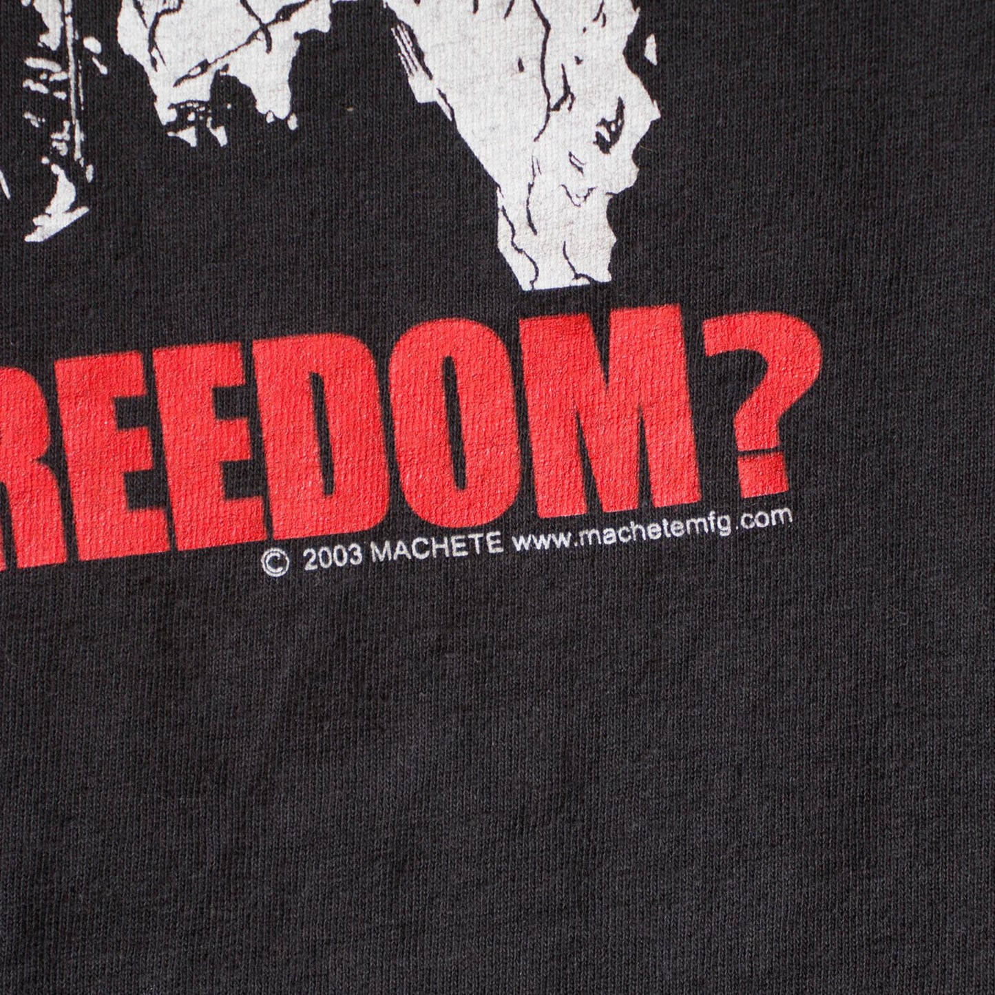 2003 The Unseen So This Is Freedom Tee