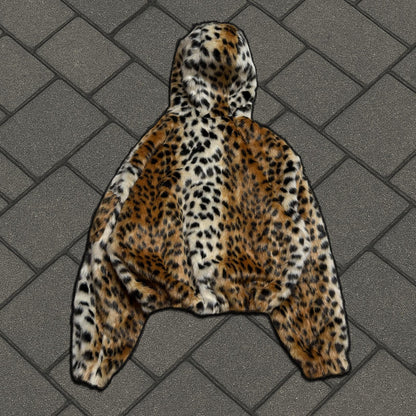 Givenchy Leopard Fur Jacket