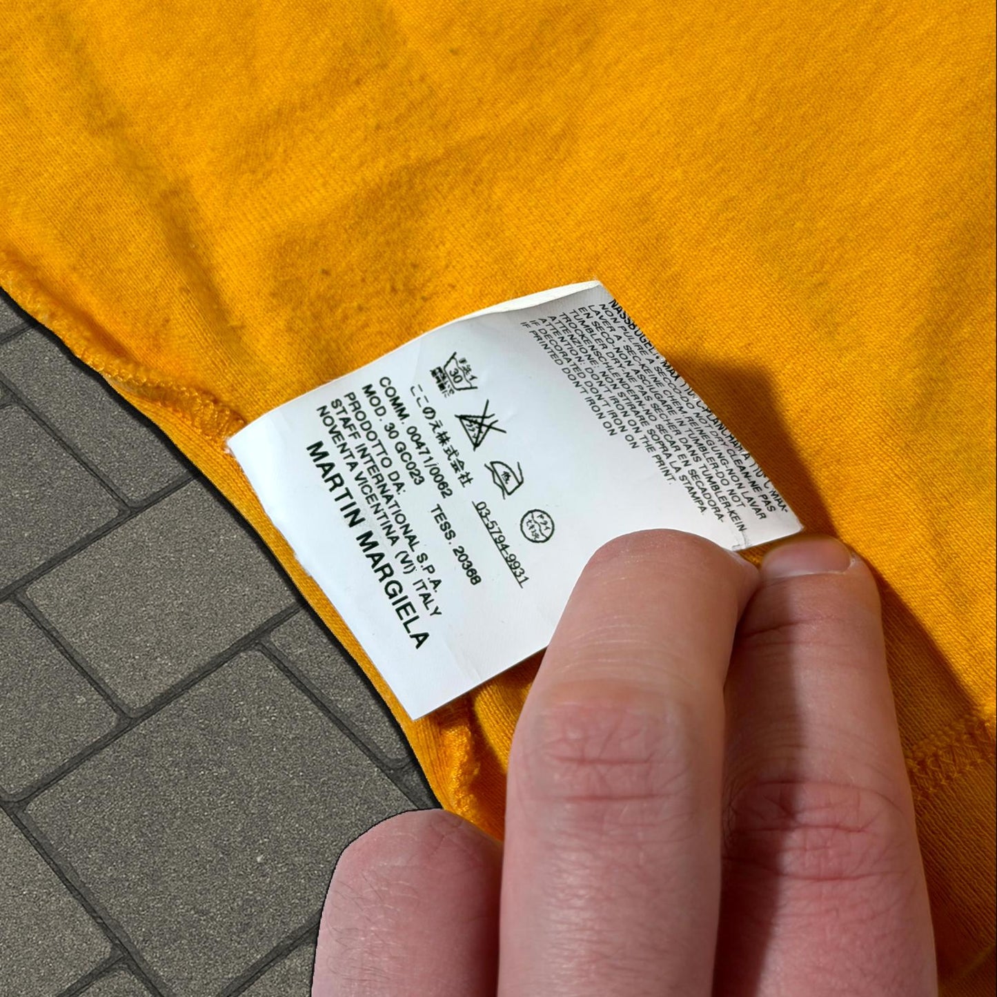 AW06 Maison Margiela Reversible ‘I Don’t Smoke’ Tee