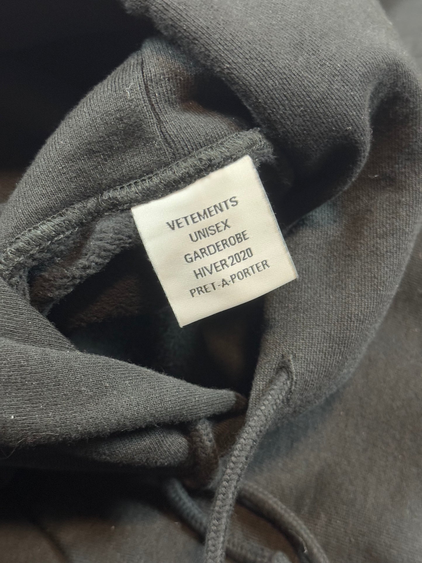 AW20 Vetements Swine Flu Hoodie
