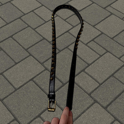 FW13 Saint Laurent Paris Gold Stud Belt