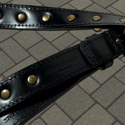 FW13 Saint Laurent Paris Gold Stud Belt