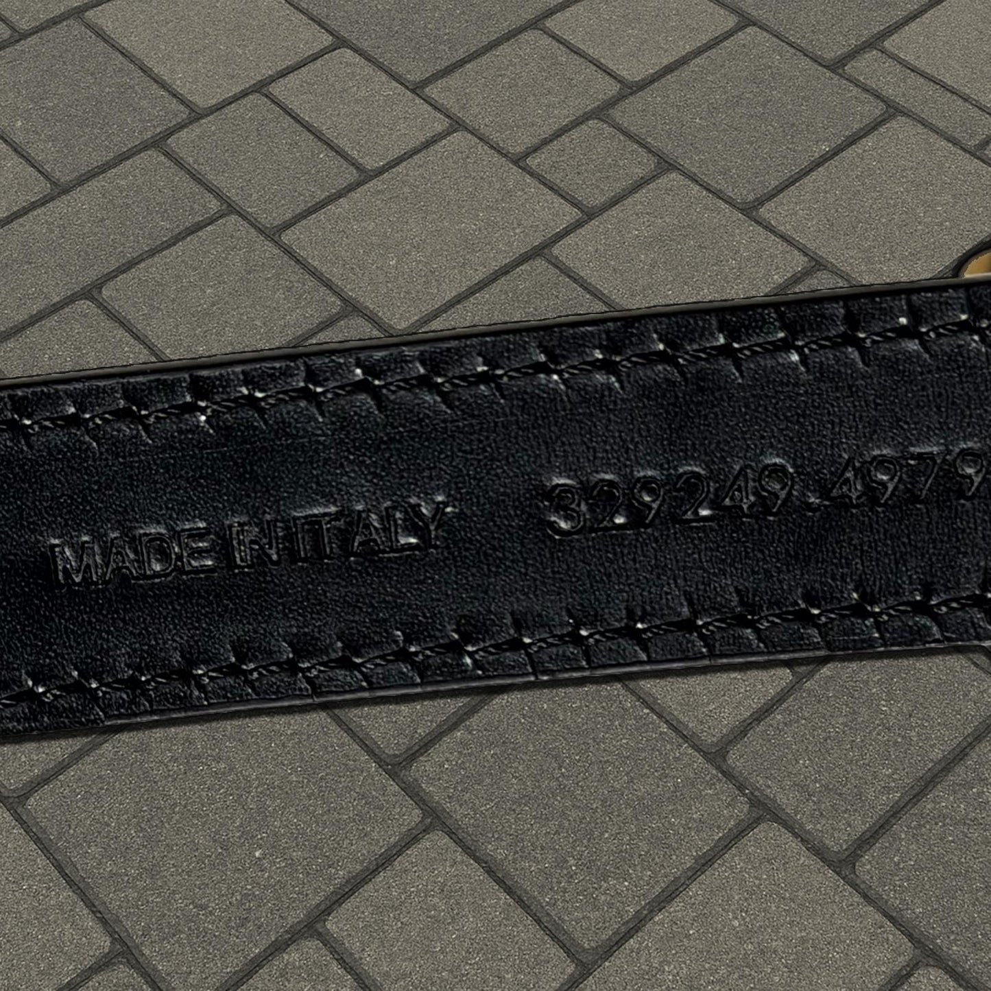 FW13 Saint Laurent Paris Gold Stud Belt