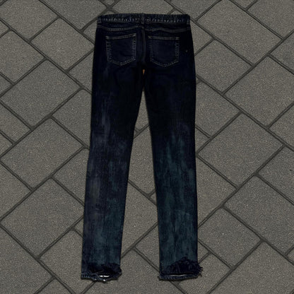 FW13 Saint Laurent Paris Oil Crash D01 Denim
