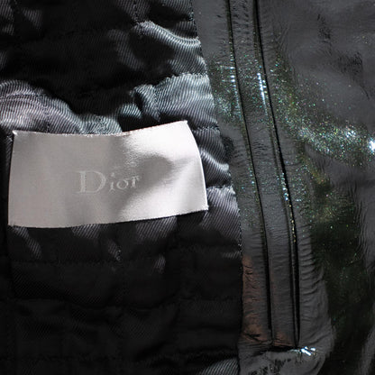 AW08 Dior Homme Patent Leather Napoleon Jacket