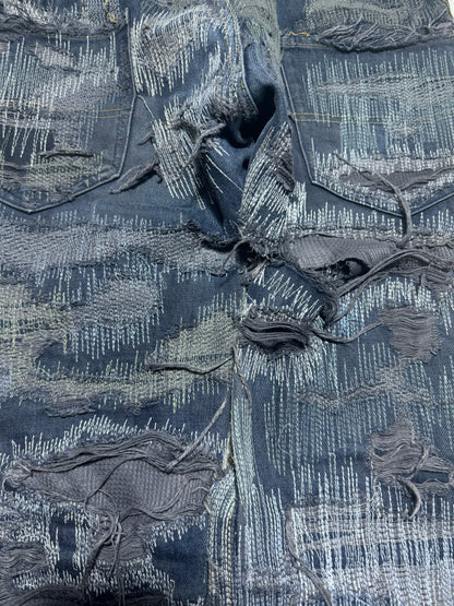 AW05 Undercover “Arts & Crafts” 85 Dyed Denim