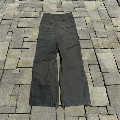 Rick Owens Black Double Cargo Bela