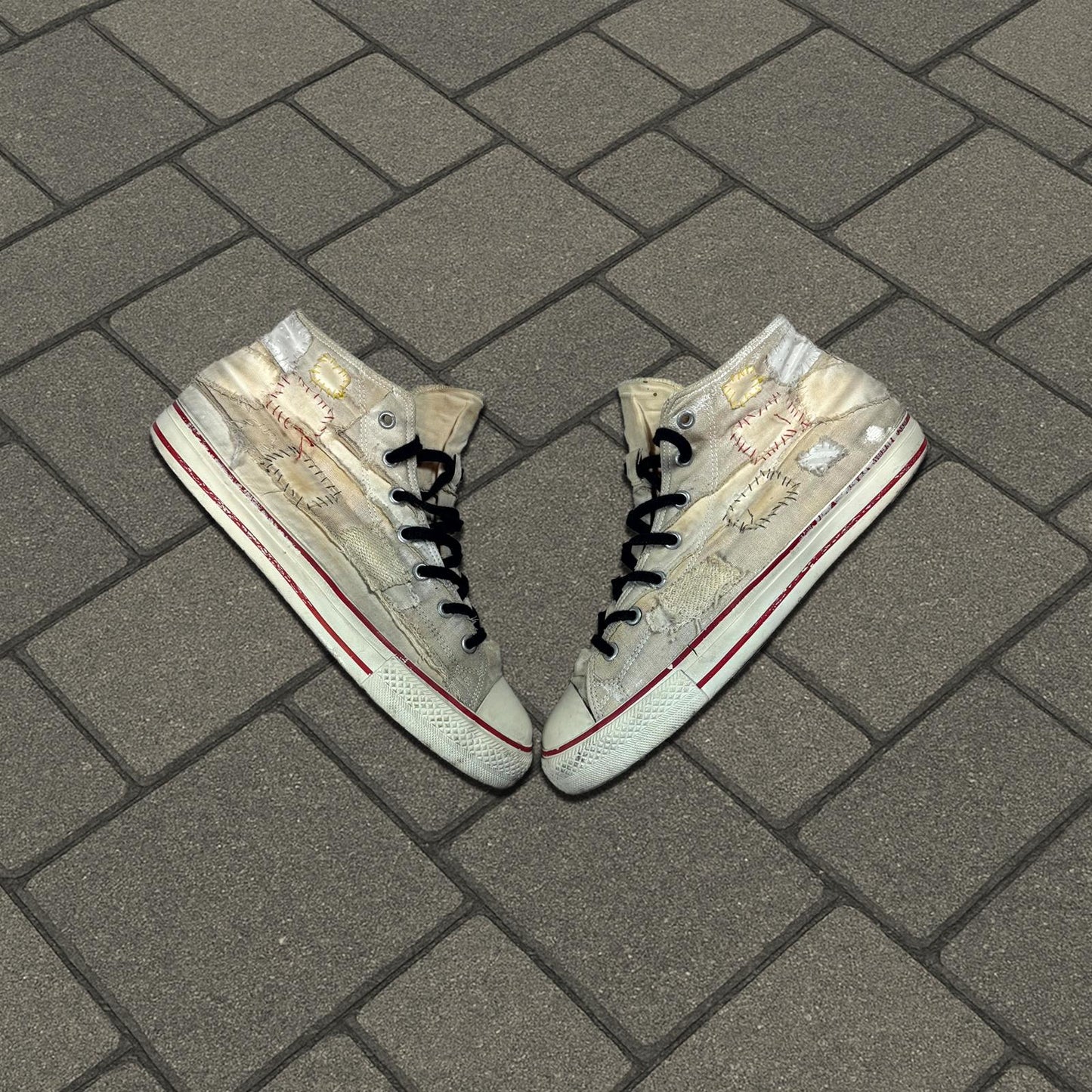 SS03 Undercover White ‘Scab’ Patch Converse