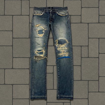 SS10 Undercover Blue Yarn 68 Denim
