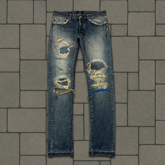 SS10 Undercover Blue Yarn 68 Denim