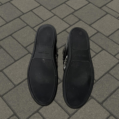 Saint Laurent Paris Studded Sneakers