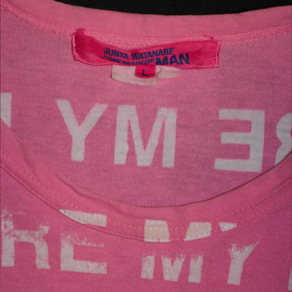 AD2001 Junya Watanabe Pink Poem Longsleeve