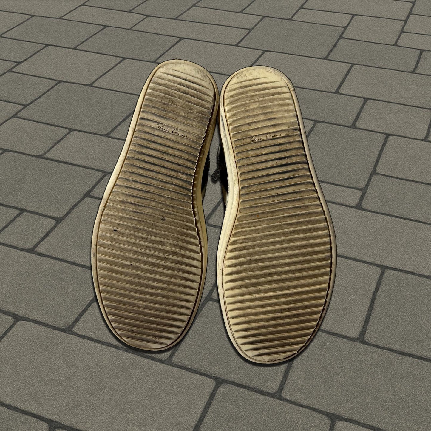 Rick Owens Black Geobasket Sneaker