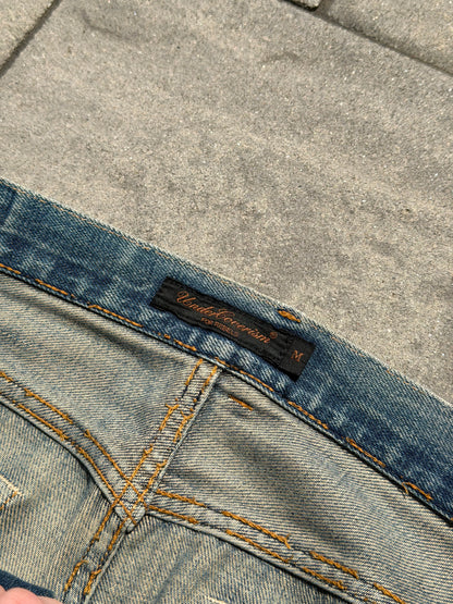 AW04 Undercover Red Yarn 68 Denim