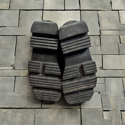 SS24 Rick Owens Army Megatooth Boots