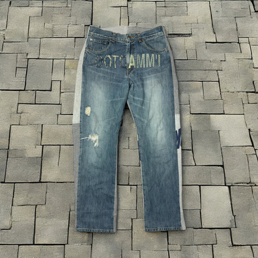 AW02 Undercover Immadtoo Hybrid Denim