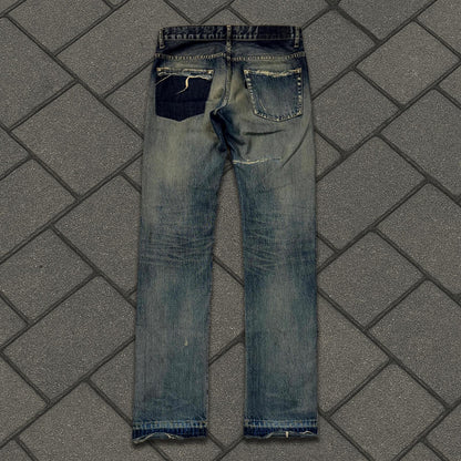 SS10 Undercover Blue Yarn 68 Denim