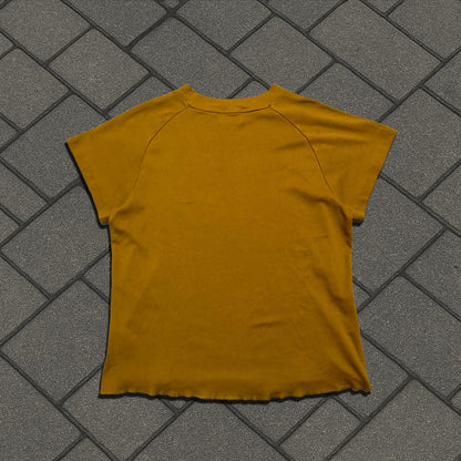 Enfants Riches Deptime 'When Love Isnt Enough' Yellow Raglan Tee Shirt