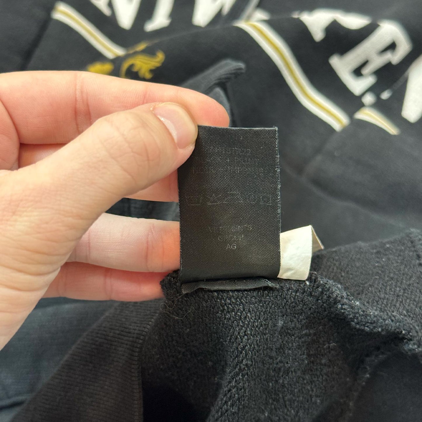 AW18 Vetements Deconstructed Antwerpen Hoodie