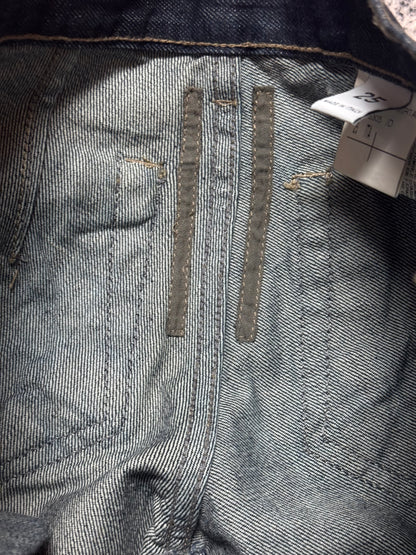 SS07 “Wishbone” Rick Owens Blue Spiral Denim