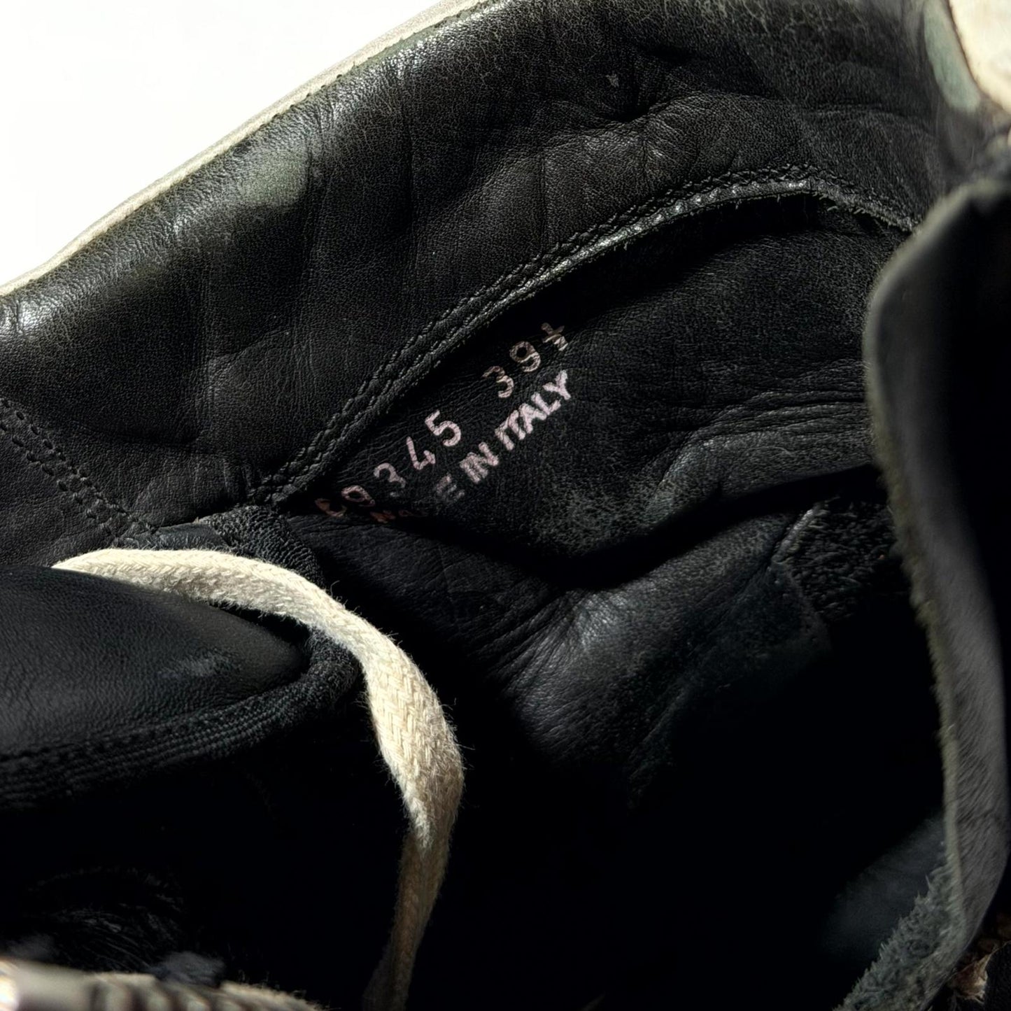 Rick Owens Black Geobasket Sneaker