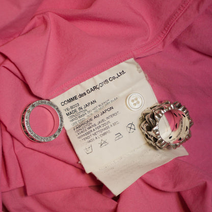 AD2001 Junya Watanabe Pink Poem Button Up