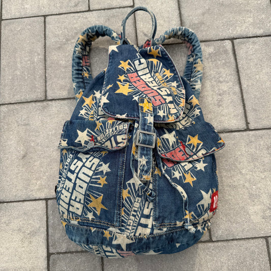 Hysteric Glamour Fireworks Denim Backpack