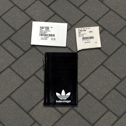 Balenciaga Adidas Trefoil Leather Cardholder