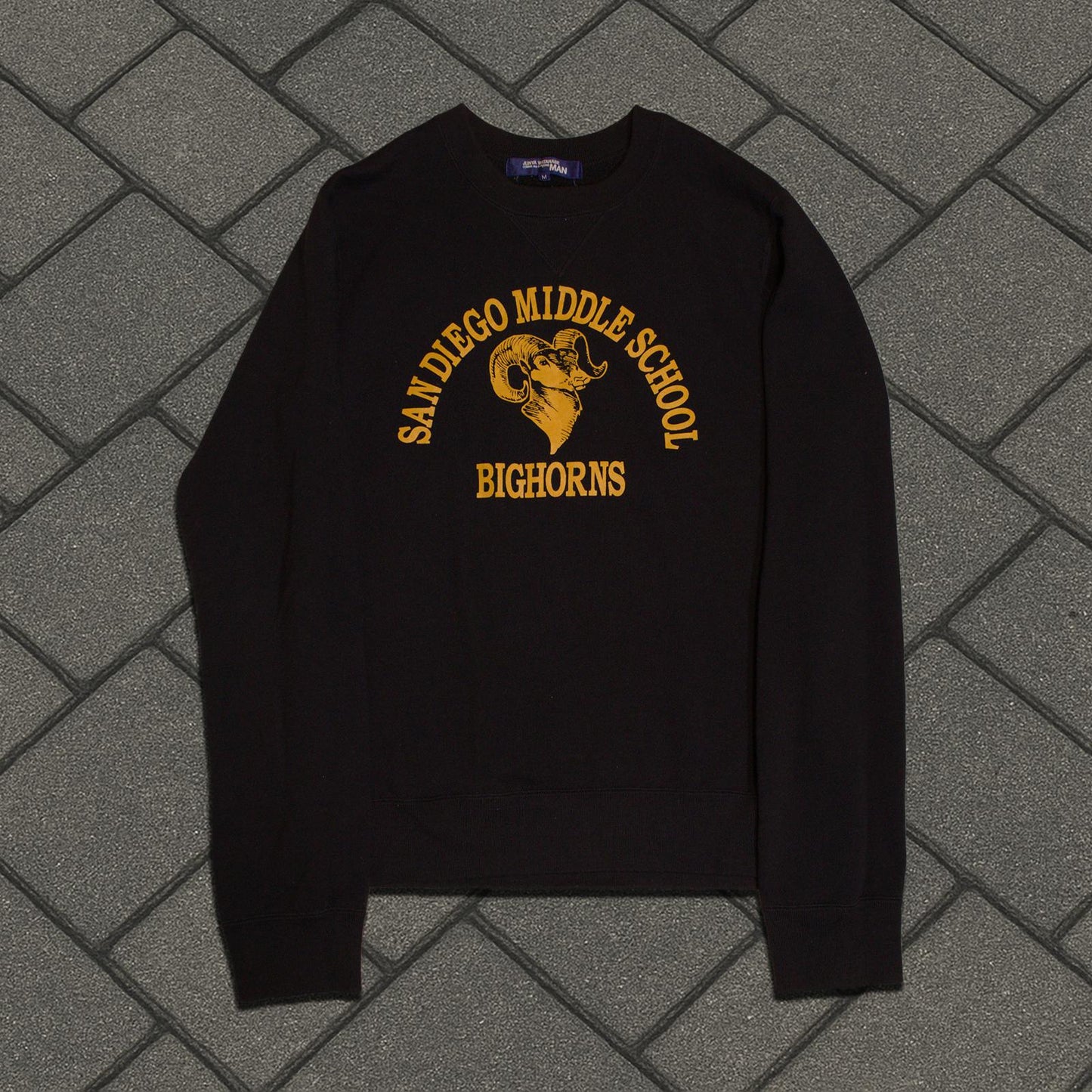 AD2002 Junya Watanabe ‘San Diego Bighorns’ Colligate Sweater