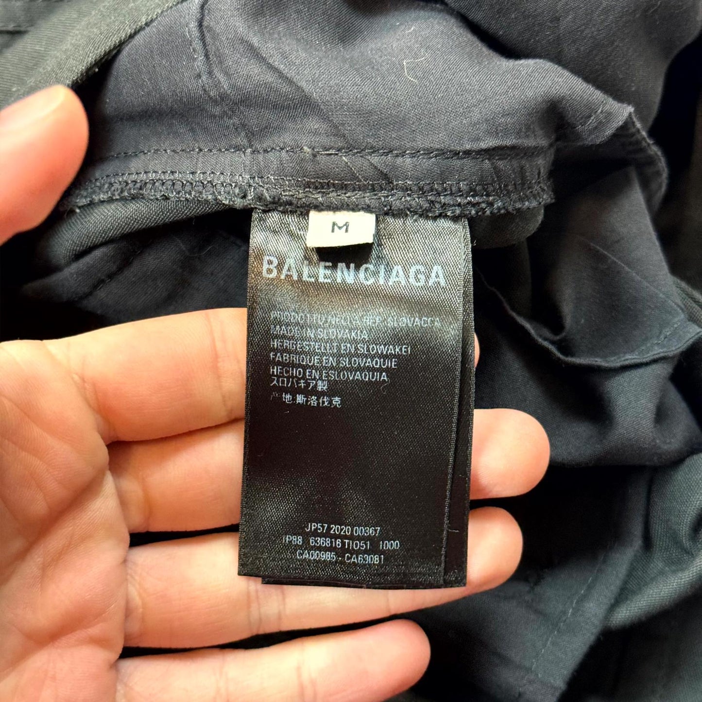 SS20 Balenciaga Multipocket Cargo Pants