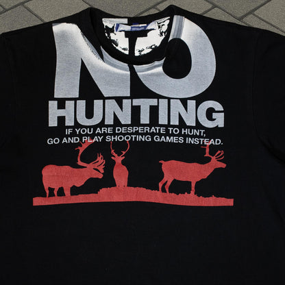 AD2009 Junya Watanabe Black ‘No Hunting’ Tee