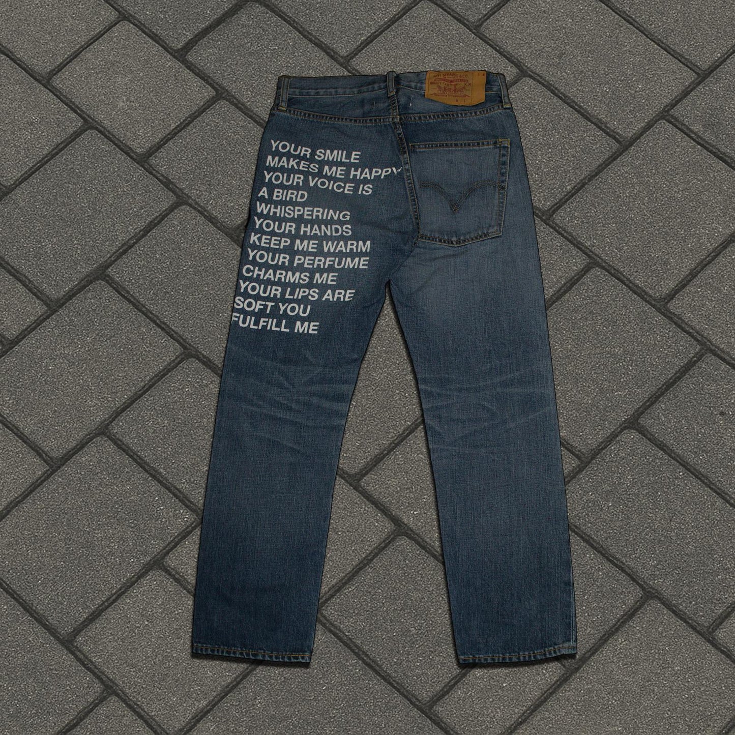 AD2009 Junya Watanabe Poem Denim