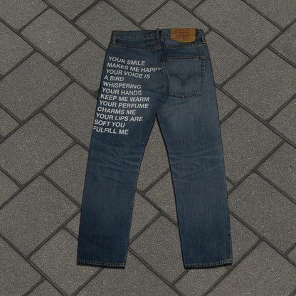 AD2009 Junya Watanabe Poem Denim