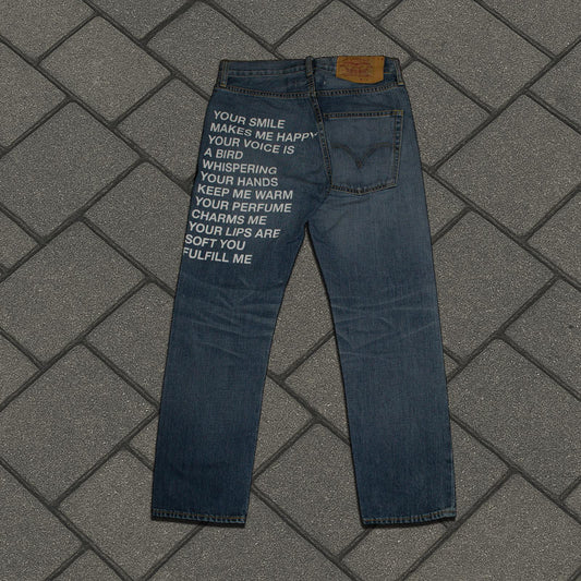 AD2009 Junya Watanabe Poem Denim