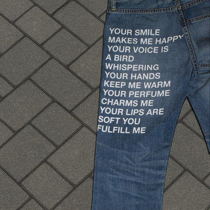 AD2009 Junya Watanabe Poem Denim