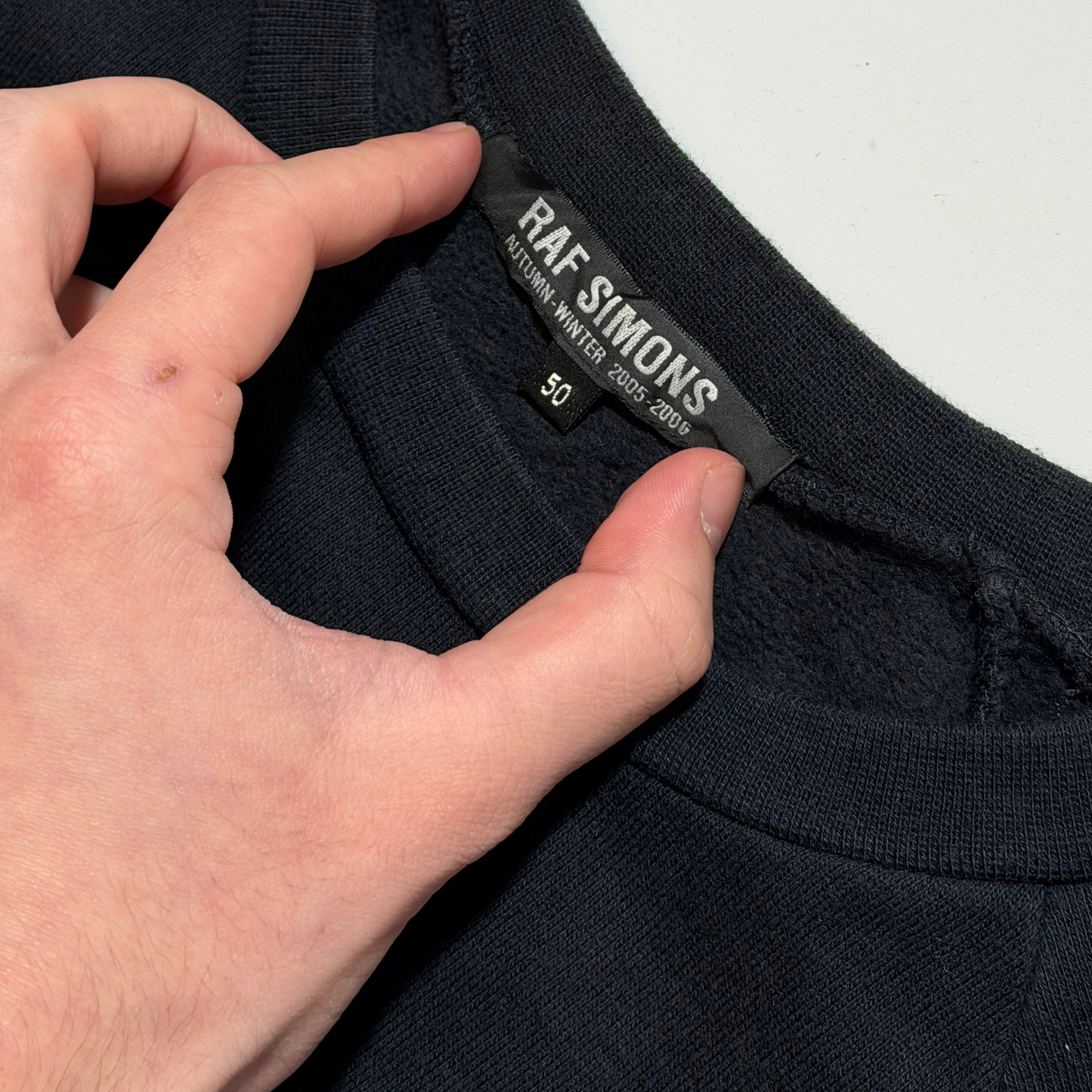 AW05 Raf Simons Peter De Potter Crewneck