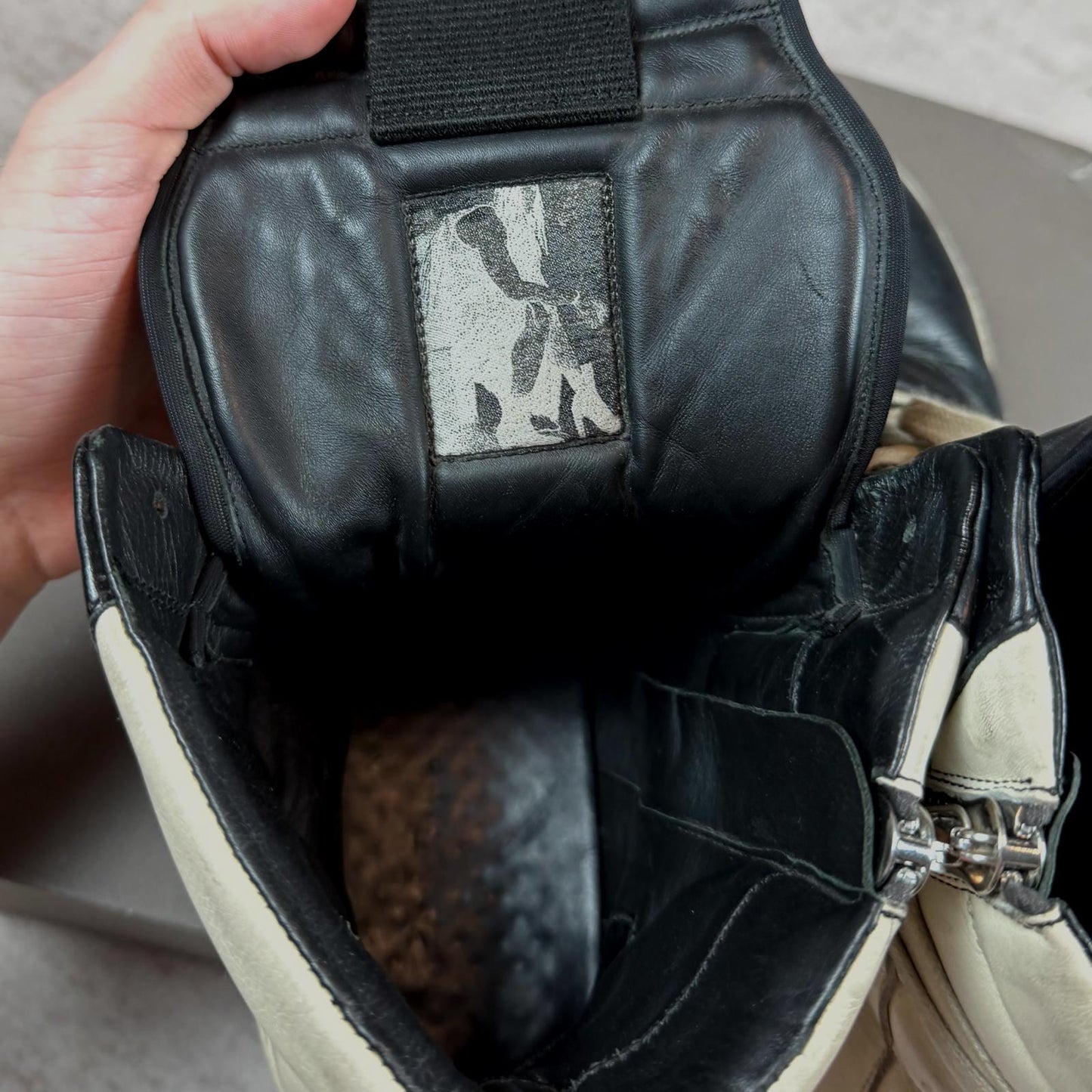 Rick Owens Black Milk Geobasket