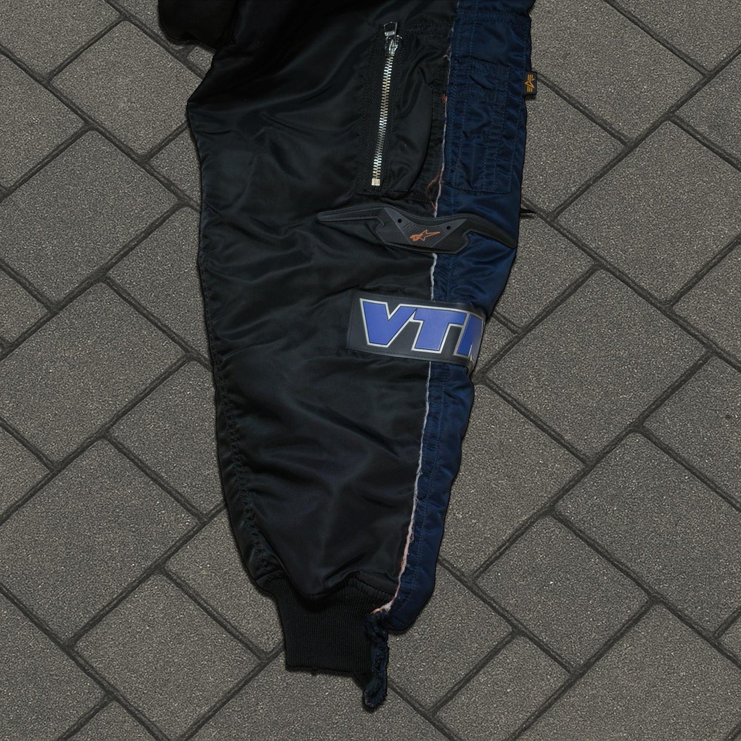AW19 Vetements Racing Hooded Bomber