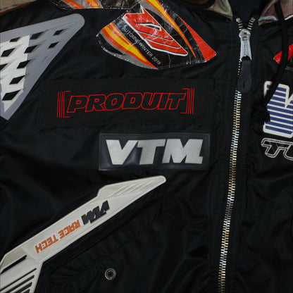 AW19 Vetements Racing Hooded Bomber